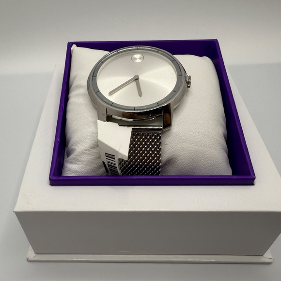 MOVADO STAINLESS STEEL WATCH! main image 12